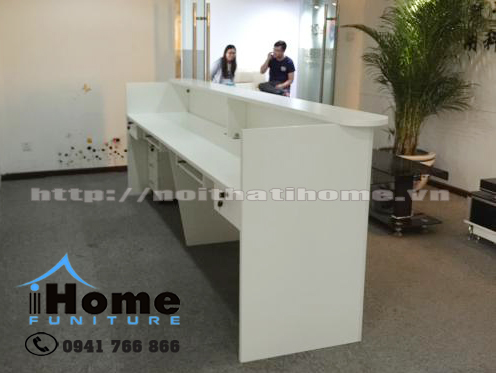 quầy lễ tân giá rẻ hải phòng