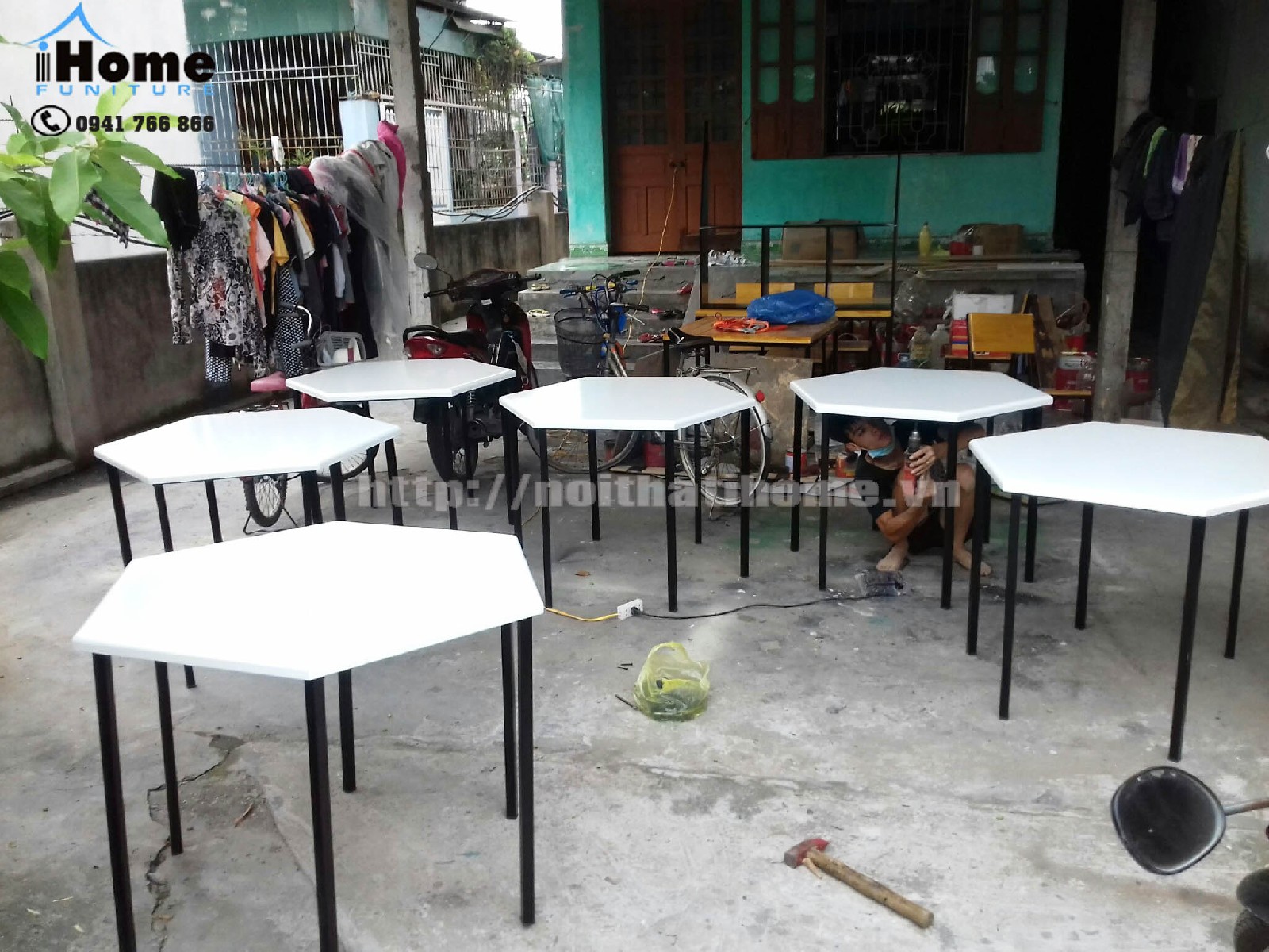 bàn ghế nhà hàng tại hải phòng