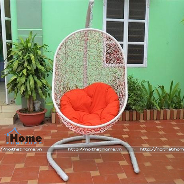 Ghế xích đu hình quả trứng 