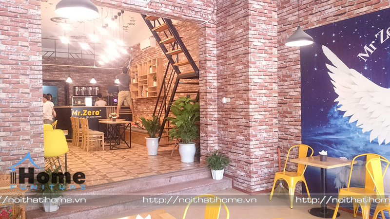 Thi công nội thất quán cafe tại hải dương