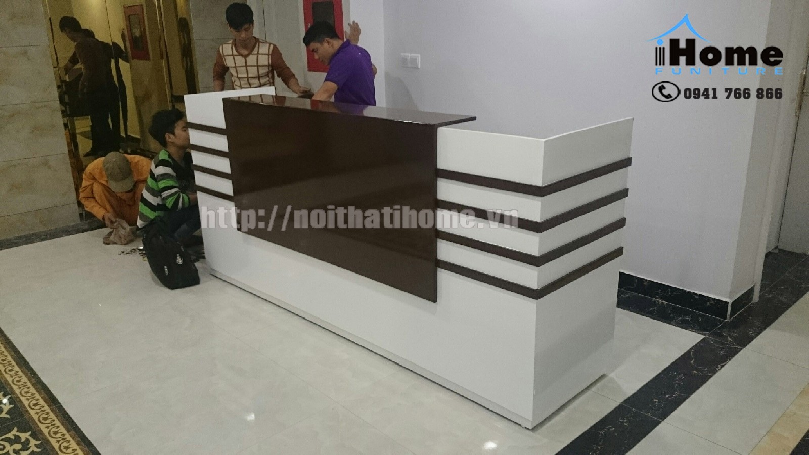 Bàn Quầy lễ tân tại hải phòng 