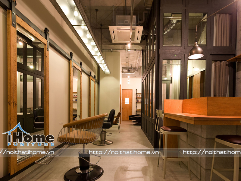 thiết kế salon tóc đẹp hải phòng