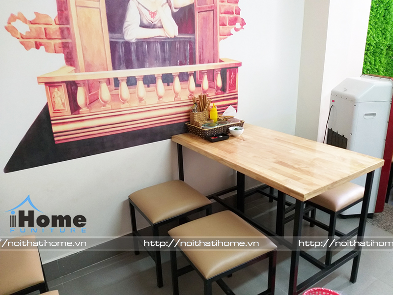 thiết kế nội thất quán ăn tại hải phòng 
