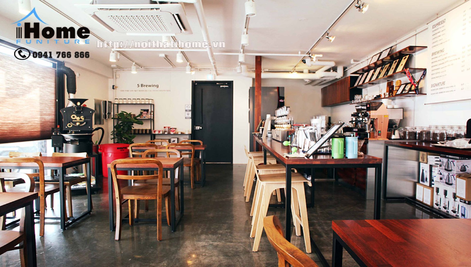 thiết kế quán cafe đẹp tại hải phòng