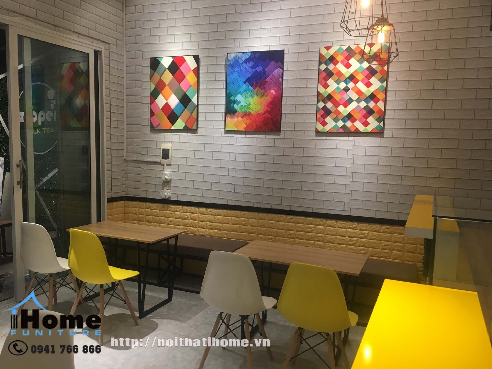 thiết kế quán trà sữa Hải Phòng
