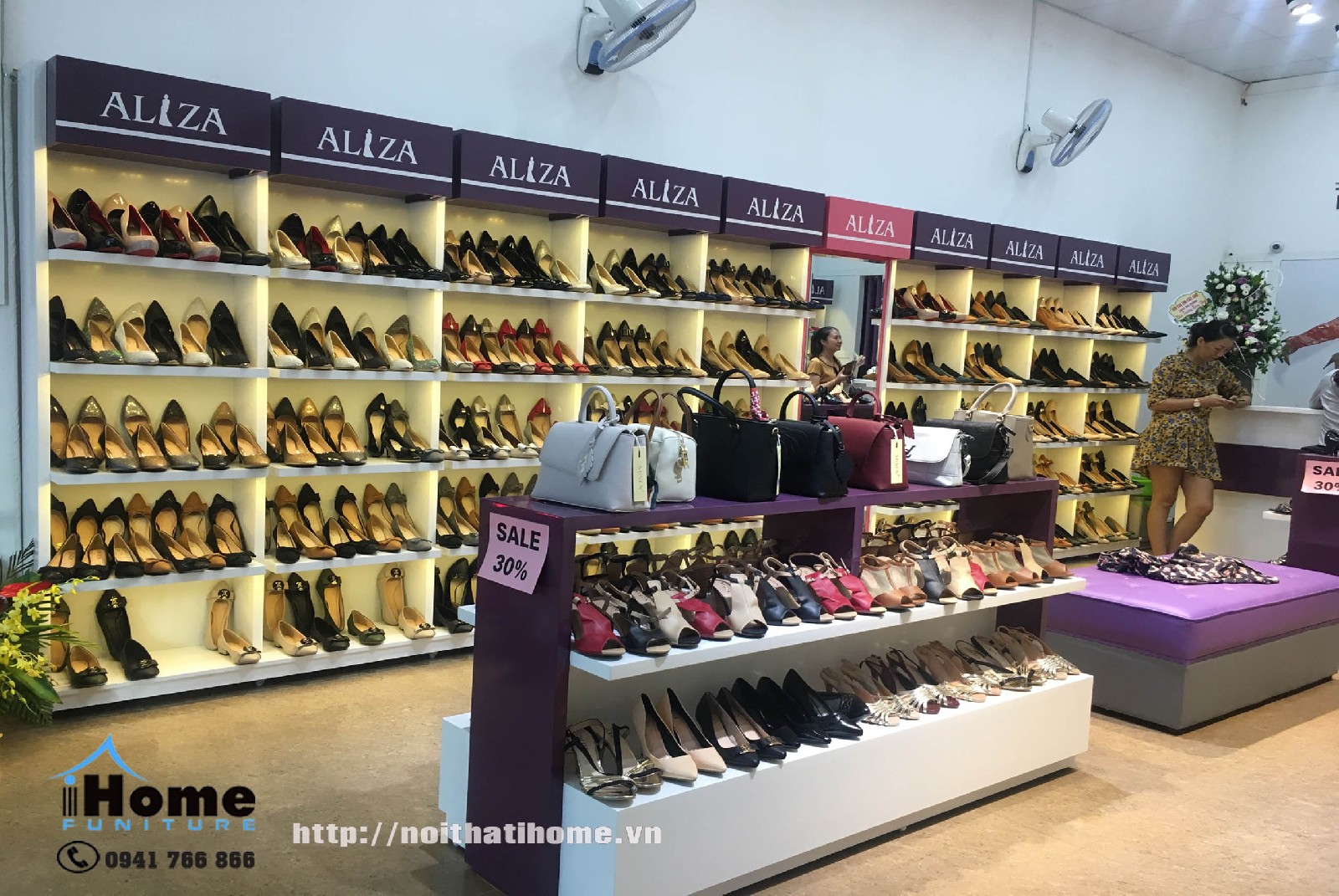 Thiết kế shop giày hải phòng