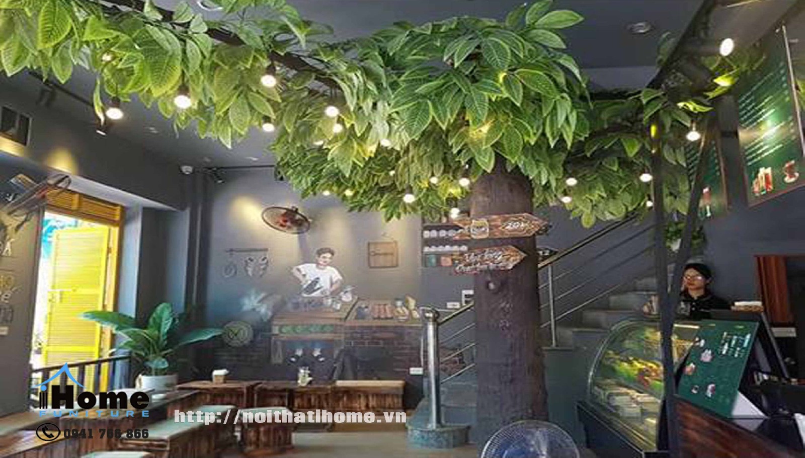 Thiết kế quán cafe đẹp tại Hải Phòng