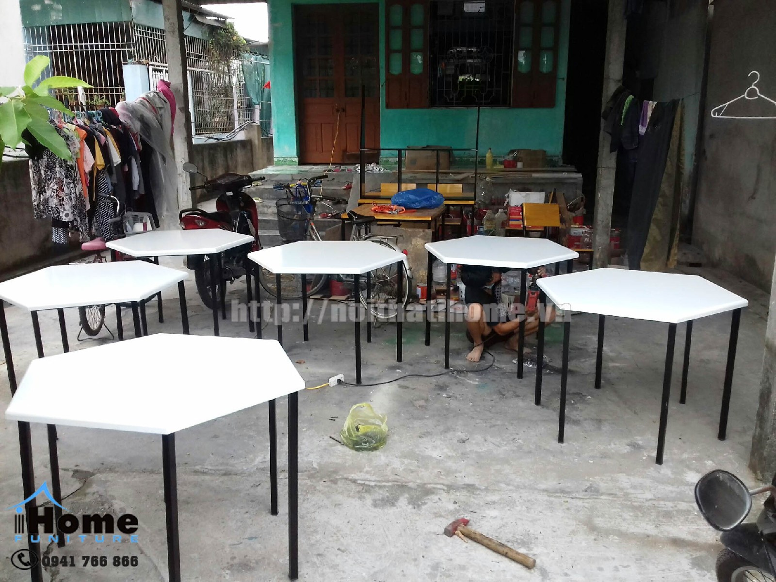 bàn ghế nhà hàng tại hải phòng