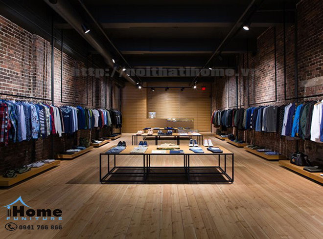 thiết kế shop thời trang nam ở tại hải phòng