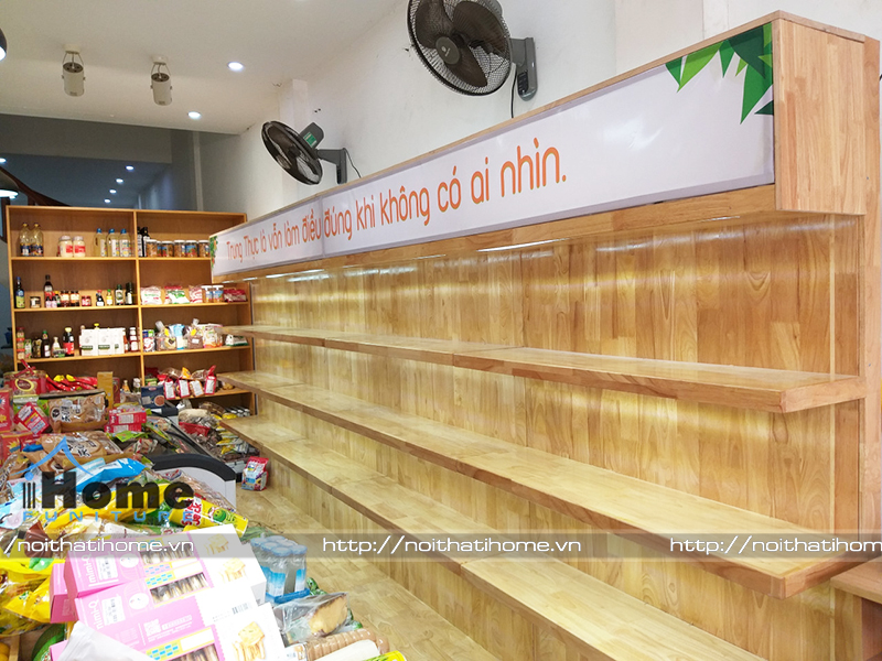 mẫu thiết kế shop thực phẩm sạch tại Hải Phòng 