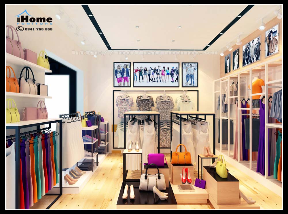 thiết kế Shop - cửa hàng thời trang ở  tại hải phòng