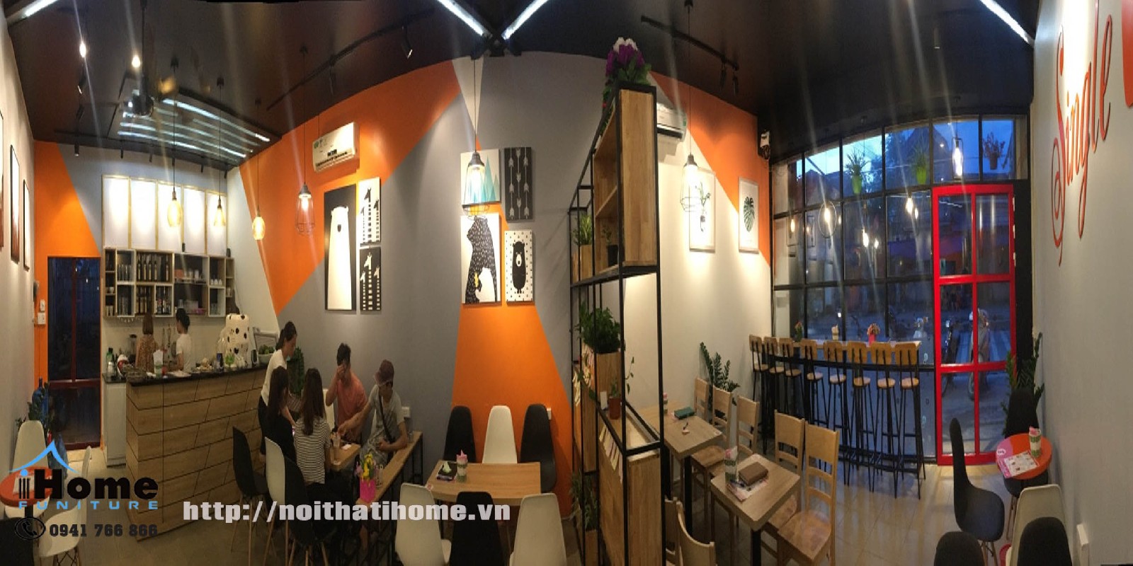 Thiết kế quán cafe hải phòng
