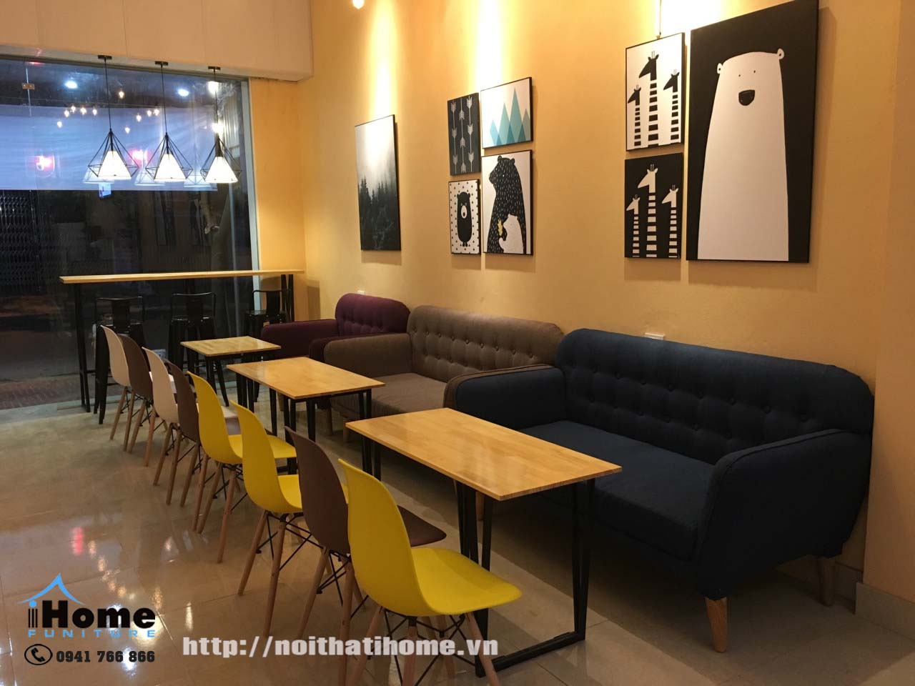 Thiết kế quán trà sữa Hải Phòng